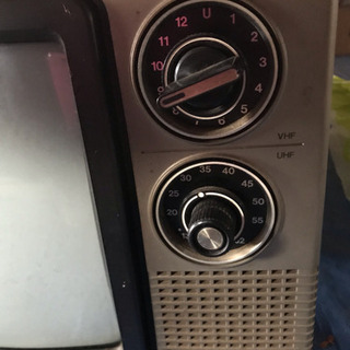 超レトロ SHARPブラウン管テレビの画像