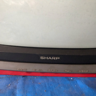 超レトロ SHARPブラウン管テレビの画像