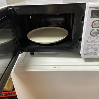 冷蔵庫　電子レンジセットの画像