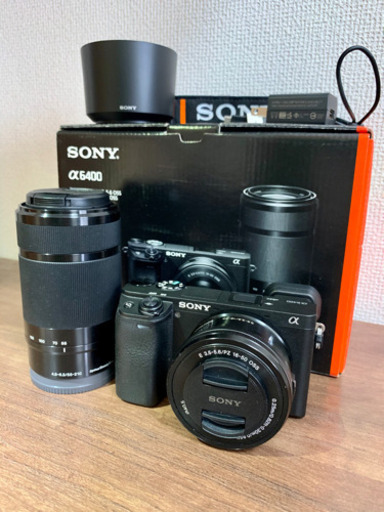 sony α6400 ダブルズームレンズキット(シャッター数1174)