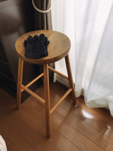 イギリス・アンティーク 、カウンターチェア