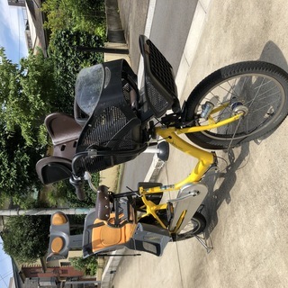 ブリヂストン 3人乗り自転車 アンジェリーノ20インチ 2014年モデル 非電動の画像