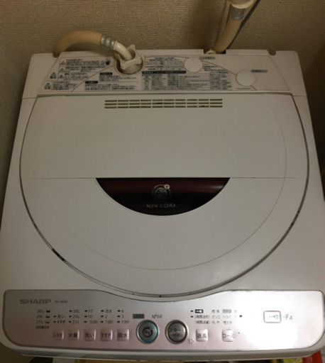 ※値下げしました　　シャープ　SHARP ES-GE60L-P 洗濯機　中古