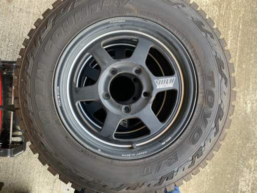 RAYS VOLK RACING TE37X UL 16インチ ホイル　タイヤ　ジムニー専用