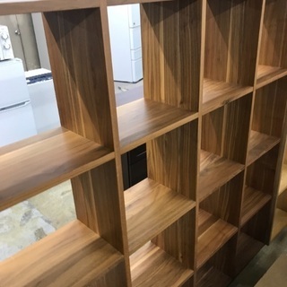 無印良品 4×5 ウォールナット オープンシェルフ