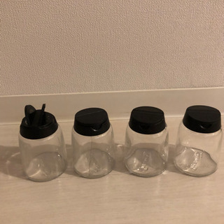 IKEAの調味料入れ4個セット