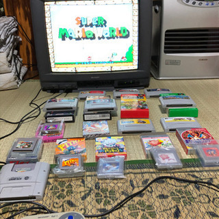 SHARP 21G-SF1 スーパーファミコン内蔵テレビ SF1...