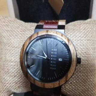 木製腕時計 bobobird メンズの画像