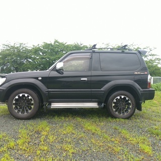 【必見】ランドクルーザープラド 90系 KZJ90W '97年式 3ドア ディーゼル フル整備済み 車検残有の画像