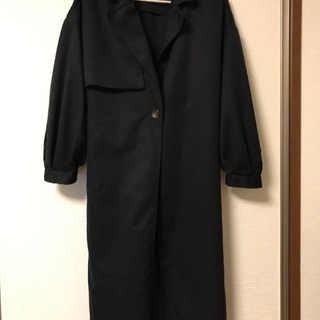 アース☘️ネイビー☘️トレンチコート☘️美品☘️