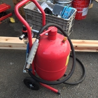 サンドブラスト 5ガロン １回使用 直圧式の画像