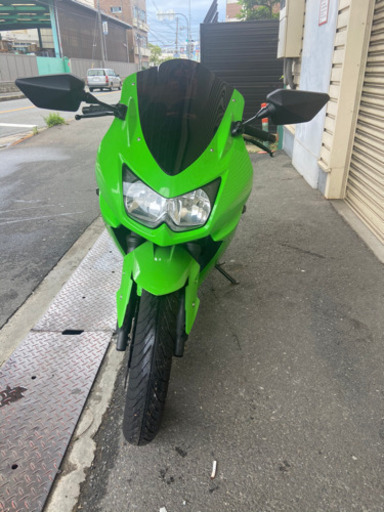 Ninja250Rタイヤ前後ほぼ新品！自賠責令和5年の5月まであり！