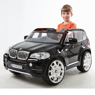 BMW X5 子供用電動カー ブラック 電動 BMWーX5 子供用