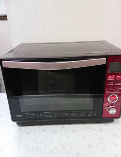 過熱水蒸気オーブンレンジ RE-T800-R 2015年製　SHARP