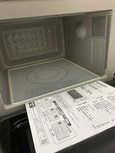 SHARP シャープ RE-TF1-W 電子レンジ 2019年製