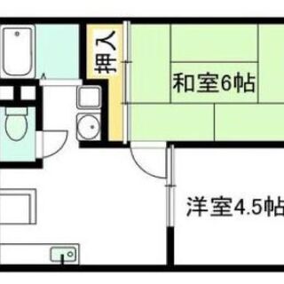 ２ＤＫ　御前崎市池新田アパート　敷金・礼金セロ！