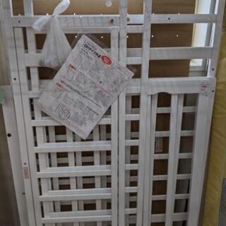 ベビーベッド 西松屋 軽量 120×70cm 白 美品💳自社配送...