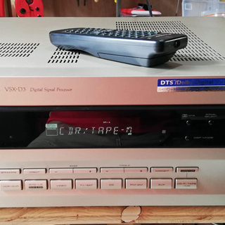 【終了】AVアンプ Pioneer VSX-D3 リモコン付