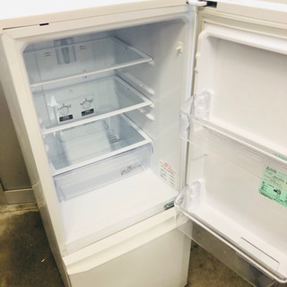 ⭐︎ 三菱 右開き 146L 2ドアノンフロン冷蔵庫 MR-P15EC-KW　2017年製⭐︎の画像