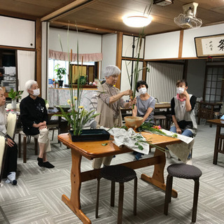生け花教室　松月堂古流　毎月13日午後1時 　参加費一回1300円の画像