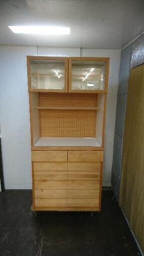 値下げ☆ＵＮＩＣＯ☆ウニコ☆食器棚・レンジボード☆カップボード☆USED☆配達及び設置可能