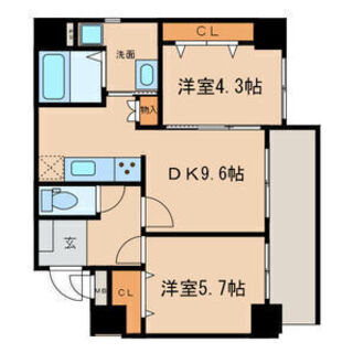 西区　【事故物件】　駅徒歩3分！　オートロック・システムキッチン・浴室乾燥機つきの2DK！　ファミリー向けで、子供さんがいても安心◎ - 名古屋市