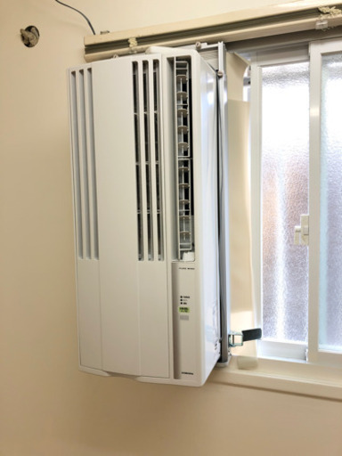 【決まりました】コロナ(CORONA) ウインドエアコン 冷房専用タイプ (4-6畳) CW-16A(WS) 窓用エアコン ウィンドエアコン ウインドクーラー エアコン クーラー 冷房 窓 ノンドレン 工事不要