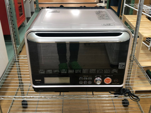 【リサイクルサービス八光　田上店　安心の1か月保証　配達・設置OK】東芝 過熱水蒸気オーブンレンジ 石窯ドーム ER-KD320(N)　２０１３年製