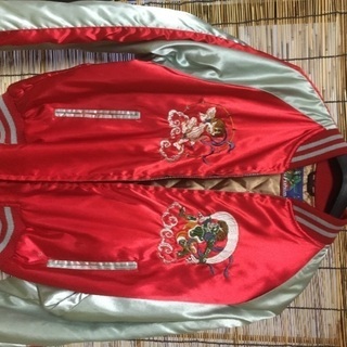 スカジャン　風神　雷神　鬼神