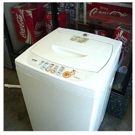 札幌【4.2kg  洗濯機 東芝 2002年製】AW-421S TOSHIBA 全自動洗濯機 生活家電 西岡店
