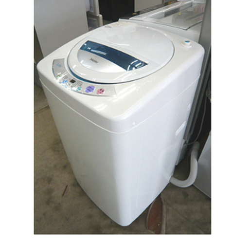 札幌【5.0kg ハイアール 洗濯機 2010年製】JW-K50E コンパクト 一人暮らし 単身 Haier 全自動洗濯機 西岡店