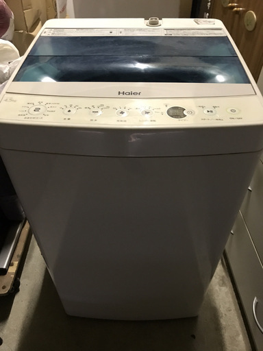 Haier ハイアール 全自動洗濯機 4.5kg JW-C45A 風乾燥 しわケア脱水 2018年製