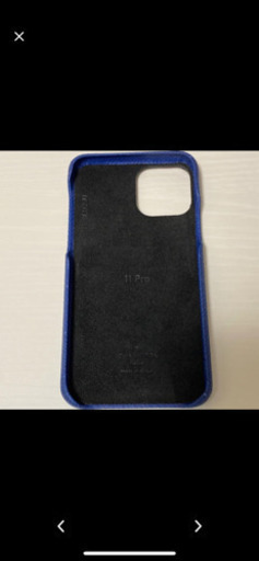 【美品】ルイヴィトン　iPhone11  Pro  バンパー　ブルー　モノグラム
