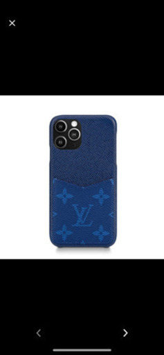 【美品】ルイヴィトン　iPhone11  Pro  バンパー　ブルー　モノグラム