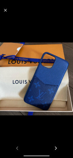 【美品】ルイヴィトン　iPhone11  Pro  バンパー　ブルー　モノグラム