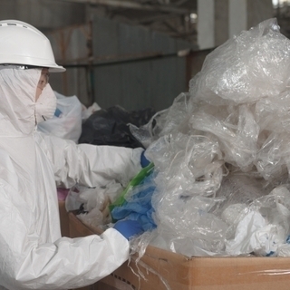 廃品回収のリサイクル倉庫で荷受け・仕分けなど簡単作業♩
