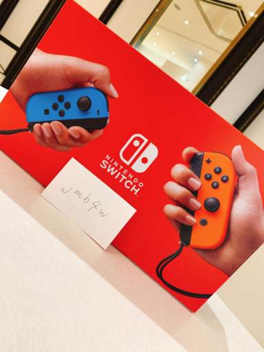 Nintendo Switch ニンテンドースイッチ 本体 新品未使用 ネオンブルー/ネオンレッド