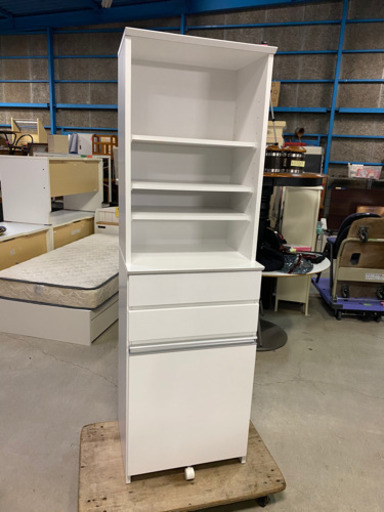 激安キッチンラック！ダストストッカー付き 配送致します！