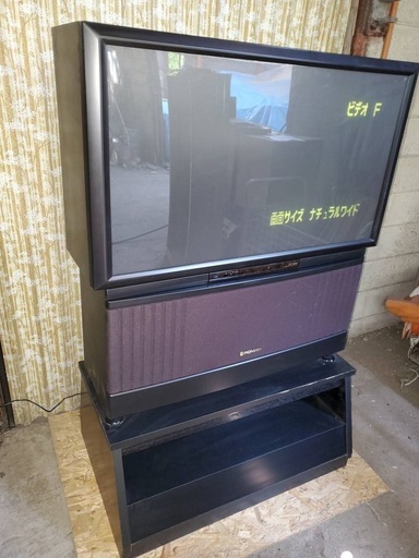 1 パイオニア Hi-fi ワイドプロジェクションディスプレイ SD-P43EX2 台付き