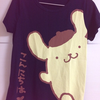 ポムポムプリン Tシャツ ネイビー