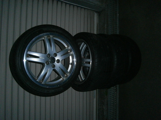 【商談成立】17インチ バリ溝タイヤ・アルミ4本セット　225/45Ｒ17