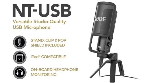 RODE NT-USB コンデンサーマイク 