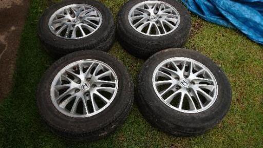 中古 215/60/16インチ ホンダ オデッセイ純正ホイルセット