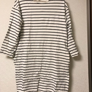 ユニクロ🎵Lサイズ🎵チュニック🎵ボーダー🎵使用感あり💦