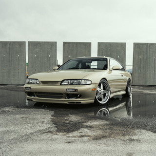 s14 シルビア　前期　240sx仕様　ターボ5MT