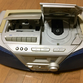 CDラジカセ（Panasonic製 RX-D10）※電源ケーブル無しの画像