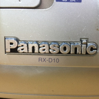 CDラジカセ（Panasonic製 RX-D10）※電源ケーブル無しの画像