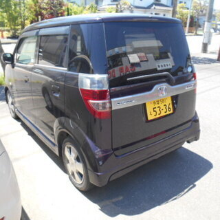 H18年　ホンダ　ゼストスポーツG 　人気のパープル　純正エアロ・アルミ・CD/MD付き！の画像