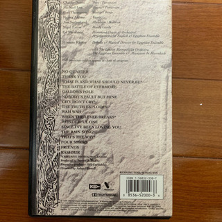 ジミーペイジ　ロバートプラント　ノークォーター　UNLEDDED VHSの画像