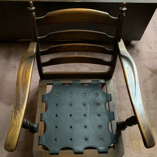 飛騨産業 キツツキマーク 穂高 4脚セット